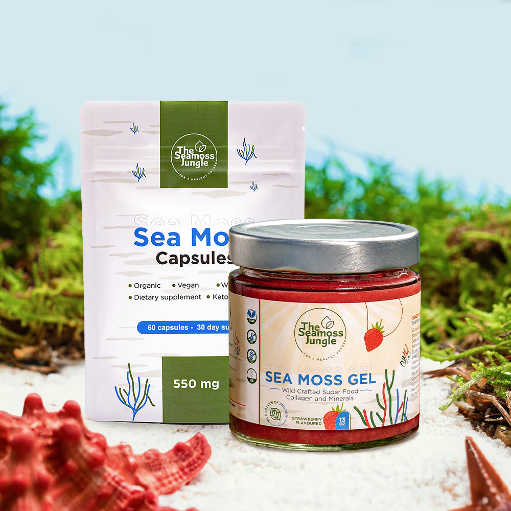 Sea Moss Essentials - Erdbeere