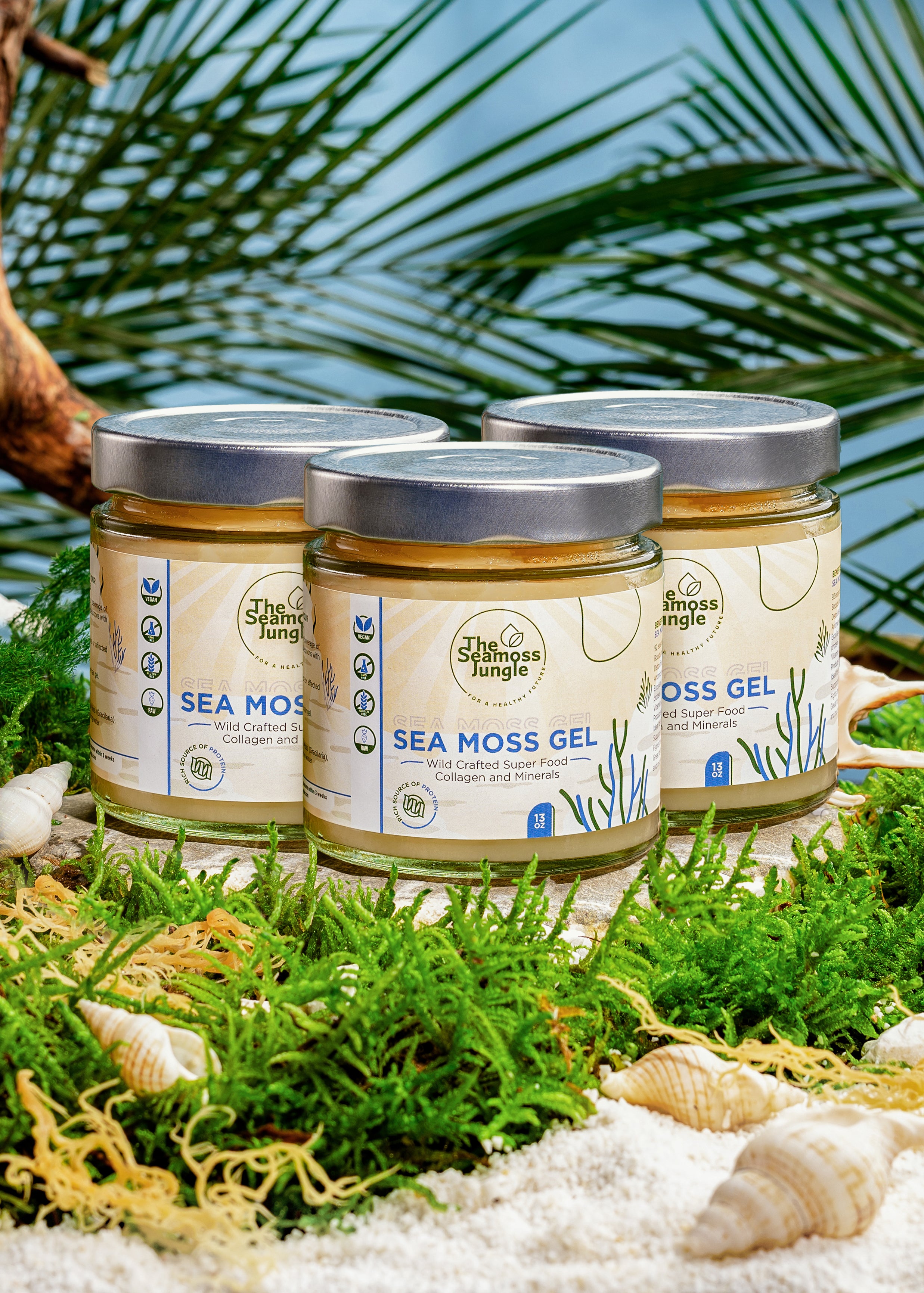Sea Moss Gel - 3-Monatsvorrat